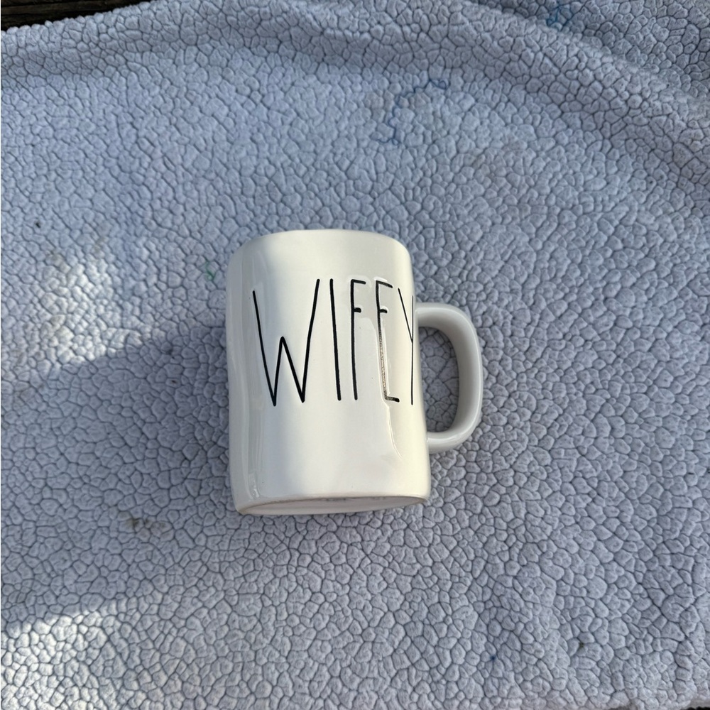 Rae Dunn White 'Wifey' Mug
